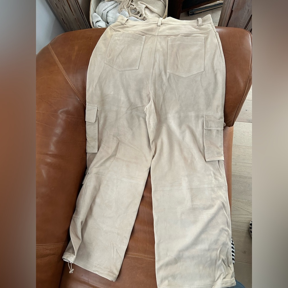 Genuine Suede Frankie Shop  cargo pants size large. Firm price.